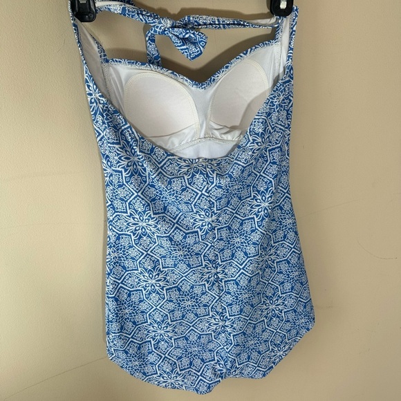 Bella Fiore blue white bathing suit bathing costume boy short bottom size small - Picture 2 of 6